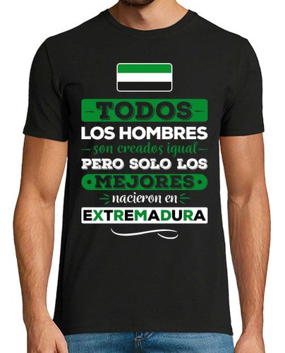 Camiseta Los Mejores Nacieron en Extremadura - latostadora.com - Modalova