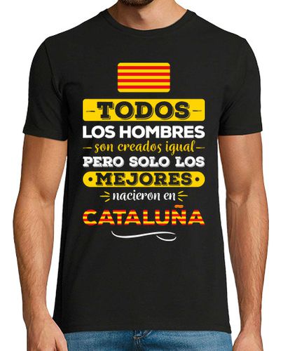 Camiseta Los Mejores Nacieron en Cataluña - latostadora.com - Modalova