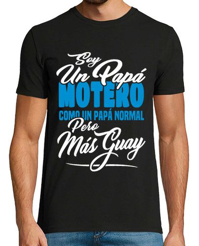 Camiseta Un papá motero - latostadora.com - Modalova