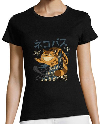 Camiseta mujer cat bus kong camisa para mujer - latostadora.com - Modalova