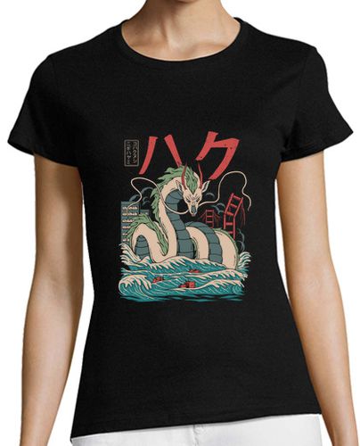 Camiseta Mujer Manga Corta camisa haku kaiju para mujer laTostadora - latostadora.com - Modalova