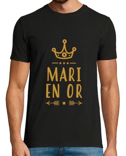 Camiseta marido oro / matrimonio laTostadora - latostadora.com - Modalova