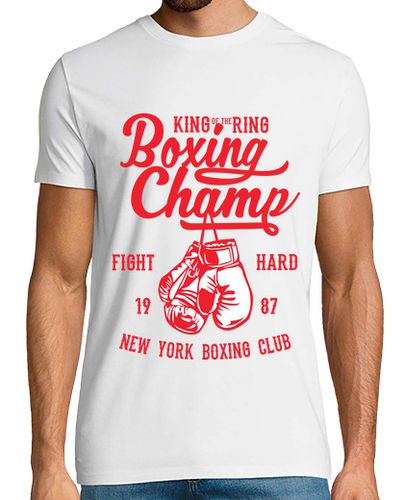 Camiseta Camiseta Deporte Boxeo Boxeadores 1987 - latostadora.com - Modalova