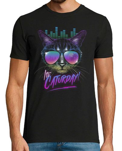 Camiseta Caturday! - latostadora.com - Modalova