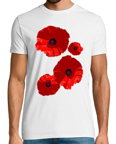 Camiseta Hombre Manga Corta Camiseta hombre amapolas laTostadora - latostadora.com - Modalova