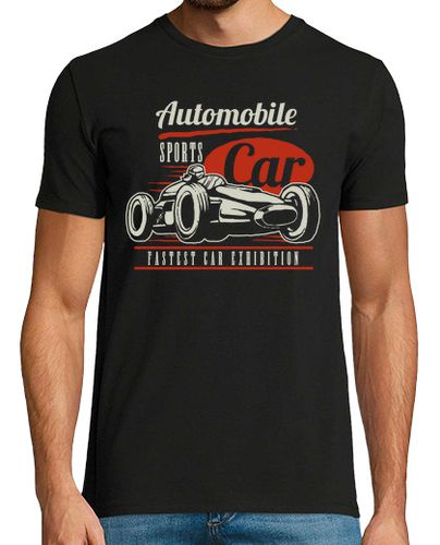 Camiseta Hombre Manga Corta Retro Sports Car laTostadora - latostadora.com - Modalova