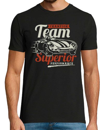 Camiseta Vintage Racing Champion - latostadora.com - Modalova