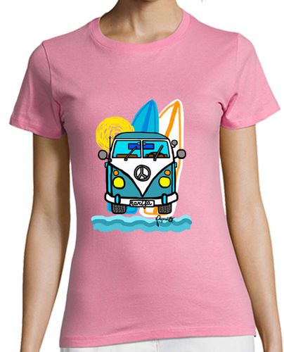 Camiseta Mujer Manga Corta LaFurgo TARIFA laTostadora - latostadora.com - Modalova