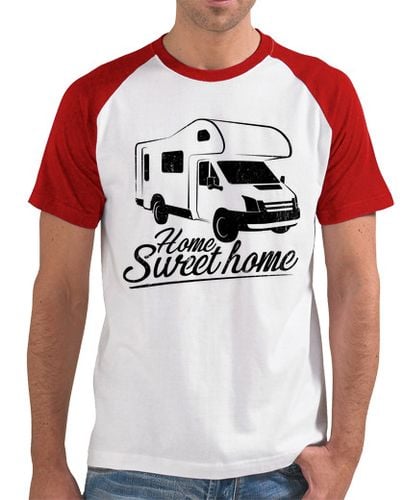 Camiseta Hombre Estilo Béisbol Home Sweet Home laTostadora - latostadora.com - Modalova