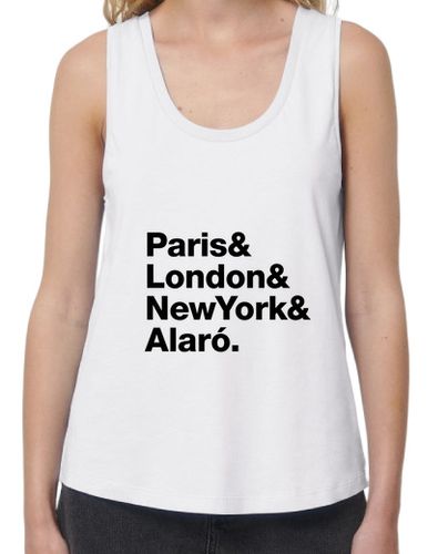 Camiseta mujer Paris, London, NY, Alaro – Mallorca - latostadora.com - Modalova