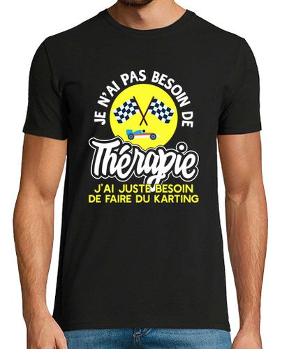 Camiseta terapia de regalo karting - latostadora.com - Modalova