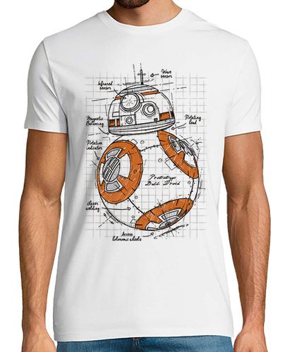 Camiseta Droid project : orange - latostadora.com - Modalova