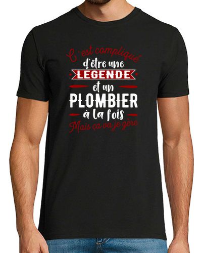 Camiseta leyenda fontanero de regalo - latostadora.com - Modalova