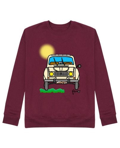 Sudadera Sin Capucha Unisex RENAULT 4 LATAS laTostadora - latostadora.com - Modalova