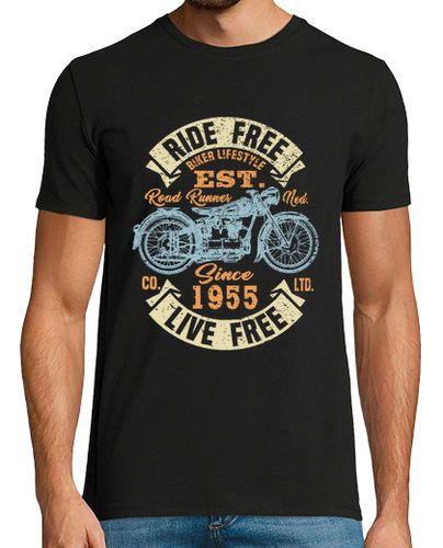 Camiseta motero desde 1955 - latostadora.com - Modalova