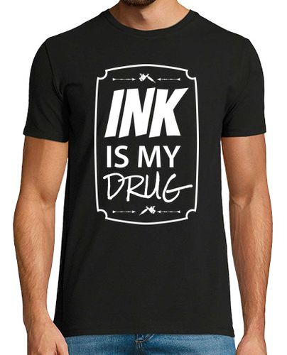Camiseta la tinta es mi droga blanca - latostadora.com - Modalova