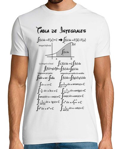 Camiseta Hombre Manga Corta Tabla de integrales laTostadora - latostadora.com - Modalova