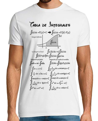 Camiseta Tabla de integrales - latostadora.com - Modalova