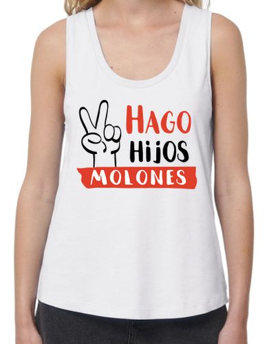 Camiseta mujer Hago Hijos Molones laTostadora - latostadora.com - Modalova