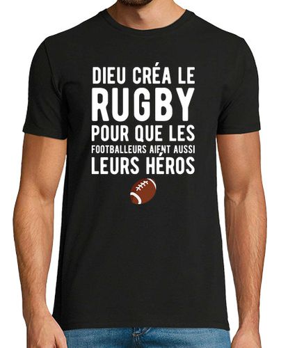 Camiseta dios creó el regalo de rugby - latostadora.com - Modalova