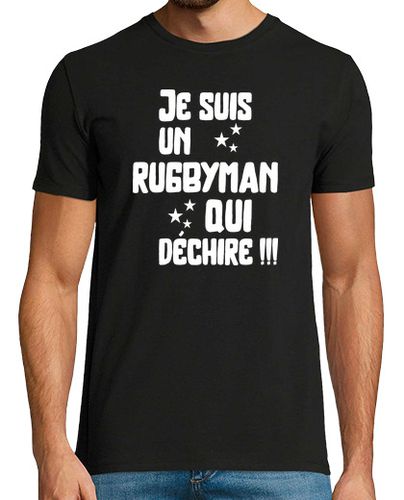 Camiseta rugbyman rasgando regalo - latostadora.com - Modalova