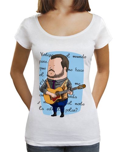 Camiseta mujer Ismael Serrano by Calvichi's [Esther] laTostadora - latostadora.com - Modalova