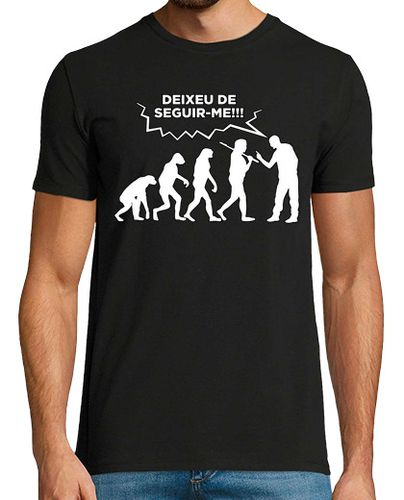 Camiseta Hombre Manga Corta Evolució - Deixeu de seguir-me!!! laTostadora - latostadora.com - Modalova