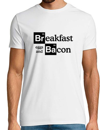 Camiseta rompiendo el logo malo - desayuno - Hei - latostadora.com - Modalova