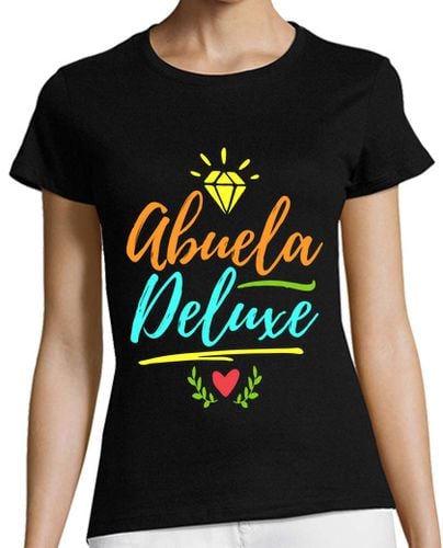 Camiseta Mujer Manga Corta Abuela Deluxe laTostadora - latostadora.com - Modalova