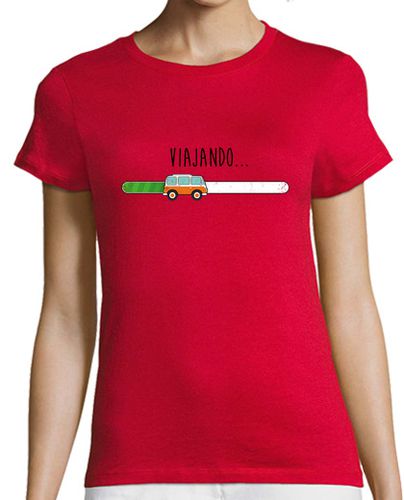 Camiseta mujer Viajando - latostadora.com - Modalova