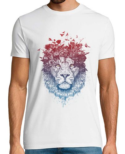Camiseta león floral iii - latostadora.com - Modalova