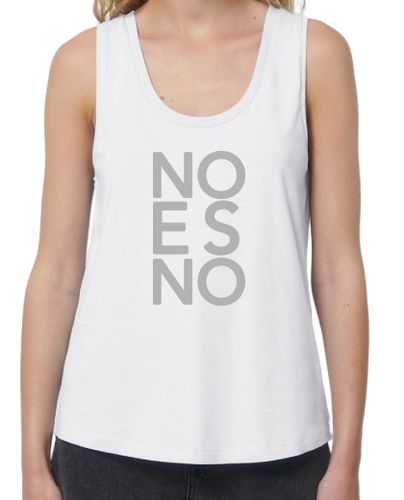 Camiseta Mujer Tirantes Loose Fit NO ES NO laTostadora - latostadora.com - Modalova