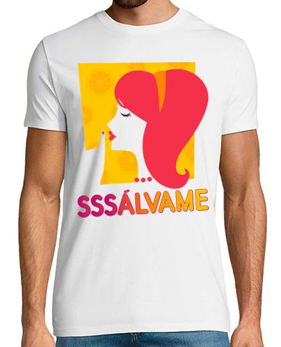 Camiseta Sssálvame naranja - latostadora.com - Modalova