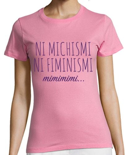 Camiseta Mujer Manga Corta Ni michismi ni fiminismi laTostadora - latostadora.com - Modalova