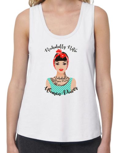 Camiseta mujer Rockabilly Pin up1 - latostadora.com - Modalova