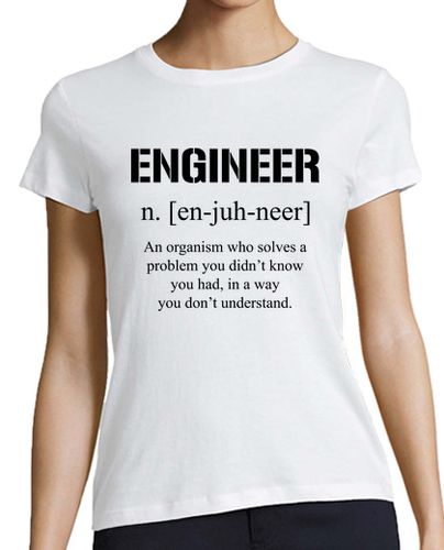 Camiseta mujer ingeniero - latostadora.com - Modalova