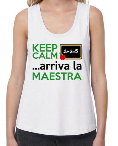 Camiseta mujer mantén la calma ... llega el maestro laTostadora - latostadora.com - Modalova