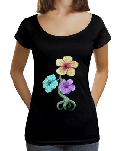 Camiseta mujer hibisco - latostadora.com - Modalova