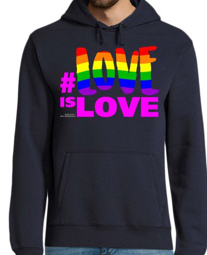 Sudadera Con Capucha Para Hombre Love is Love laTostadora - latostadora.com - Modalova