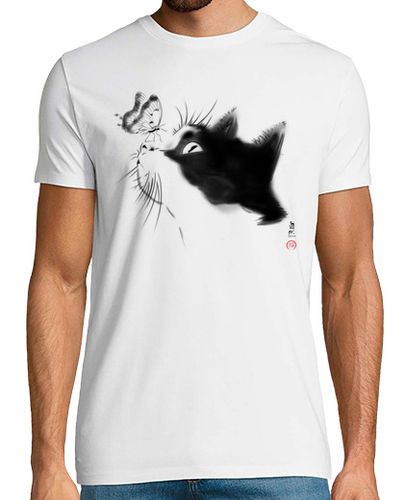Camiseta Curious Cat - latostadora.com - Modalova
