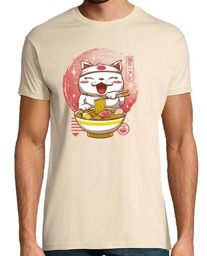 Camiseta Hombre Manga Corta camisa neko ramen para hombre laTostadora - latostadora.com - Modalova