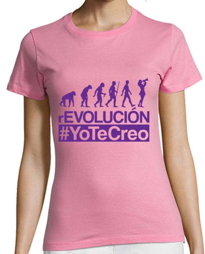 Camiseta mujer rEVOLUCIÓN yotecreo - latostadora.com - Modalova