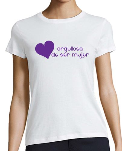 Camiseta mujer ORGULLOSA DE SER MUJER - latostadora.com - Modalova