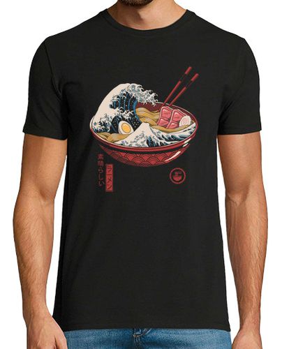 Camiseta gran ramen wave shirt para hombre - latostadora.com - Modalova