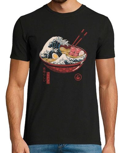 Camiseta Hombre Manga Corta gran ramen wave shirt para hombre laTostadora - latostadora.com - Modalova