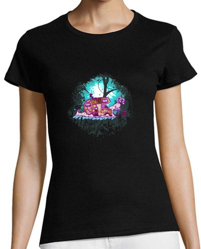 Camiseta mujer caracoles del coche que acampa - latostadora.com - Modalova