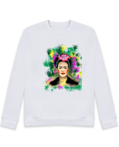 Sudadera Sin Capucha Unisex Frida Kahlo laTostadora - latostadora.com - Modalova