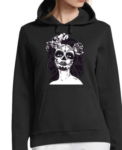 Sudadera Con Capucha Para Mujer Catrina Skull laTostadora - latostadora.com - Modalova