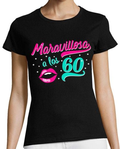 Camiseta Mujer Manga Corta Maravillosa a los 60 laTostadora - latostadora.com - Modalova