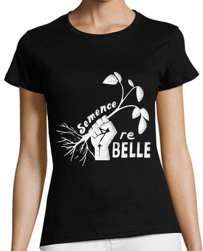 Camiseta Mujer Manga Corta semilla rebelde laTostadora - latostadora.com - Modalova